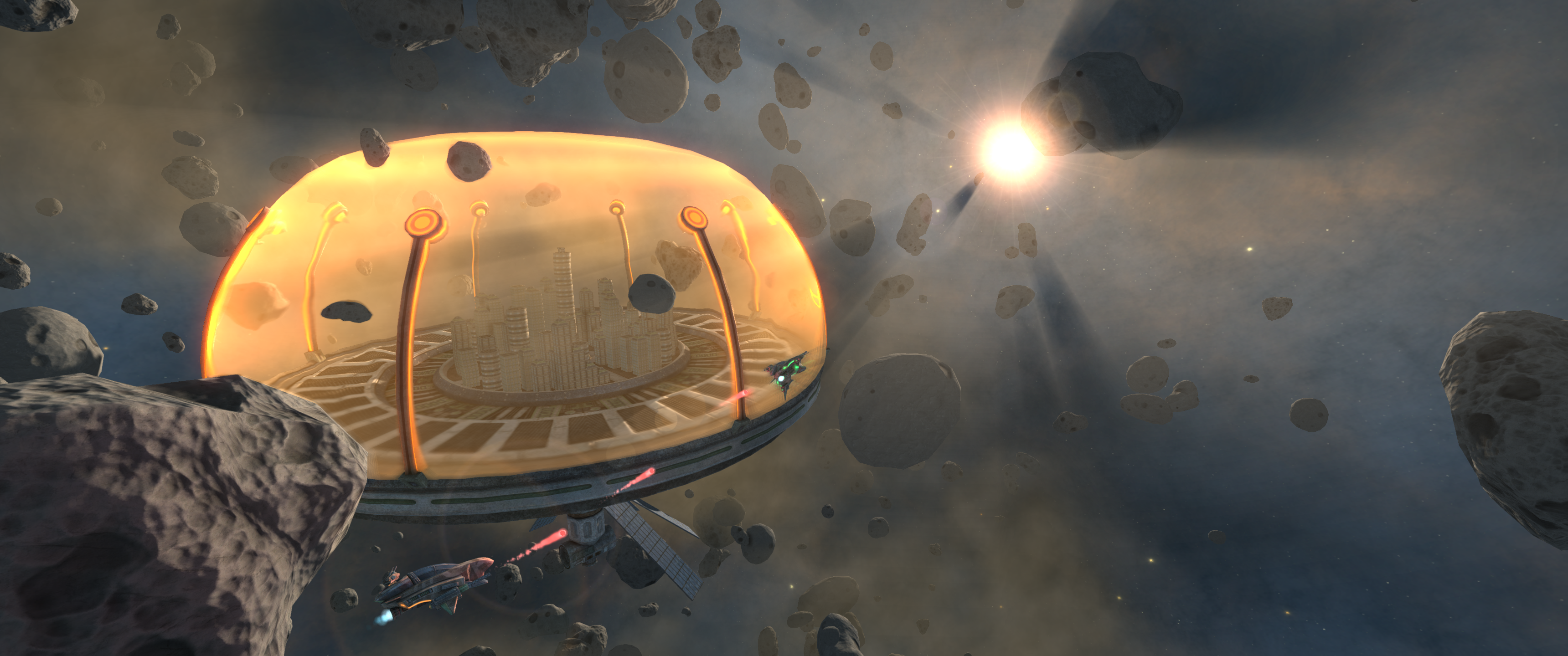 Repulsor, a 2016 multiplayer demo built on Reactor featuring hundreds of physics objects and destructible environments.